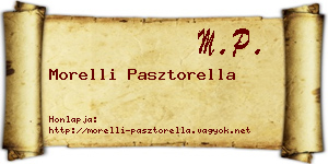Morelli Pasztorella névjegykártya